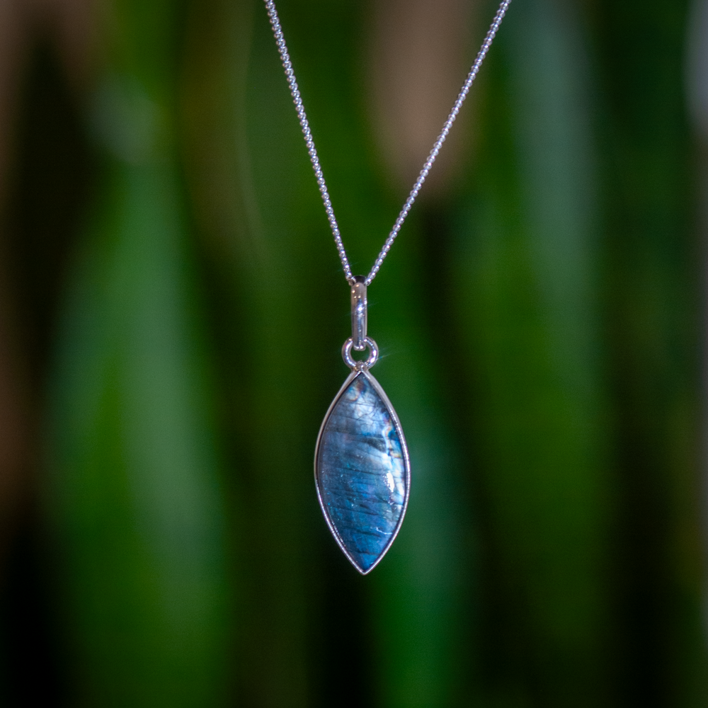 Spectroliet Ketting - One of a Kind - 925 Sterling Zilver